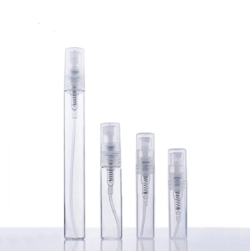 

2ml 3ml 5ml 10ml plastic/Glass Empty Refillable Spray Perfume Bottle, Small Perfume Atomizer Sample Vials LX2507