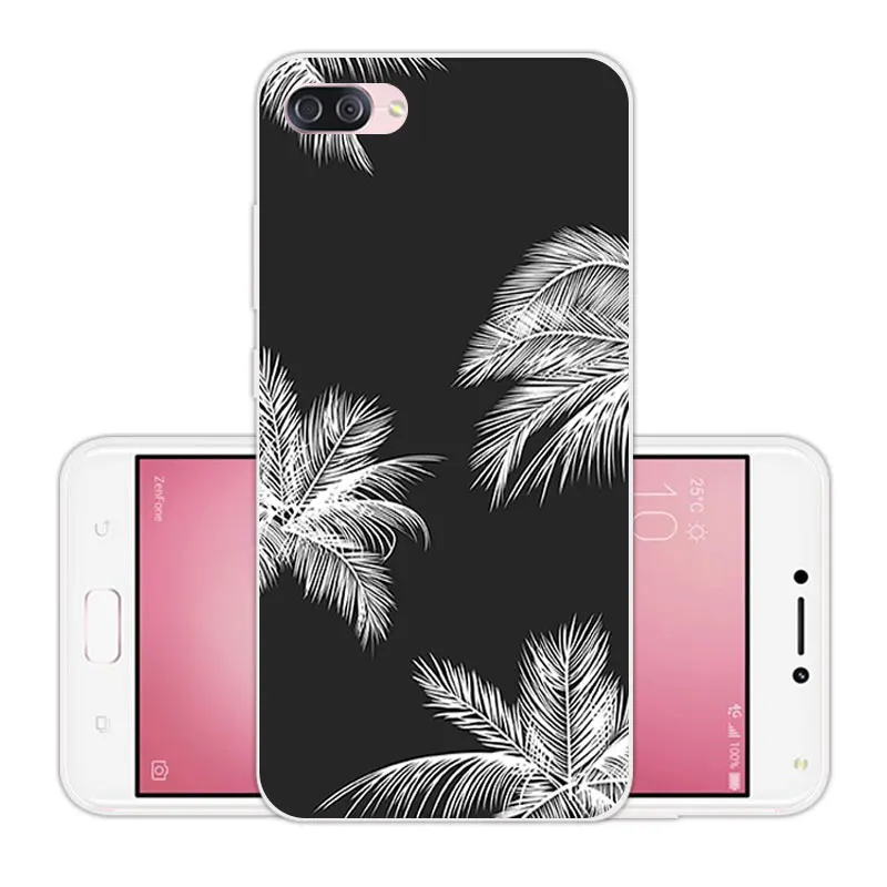 Case For Asus Zenfone 4 Max ZC520Kl Ultrathin TPU Back Cover Soft Silicone for 5.2 inch Brick Road Funda |