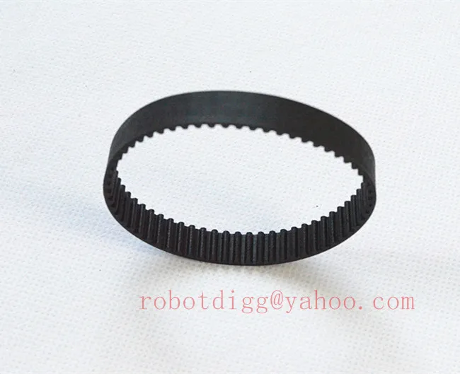 

HTD3M Belt, Closed-loop, 348mm length, 116teeth, 9mm width