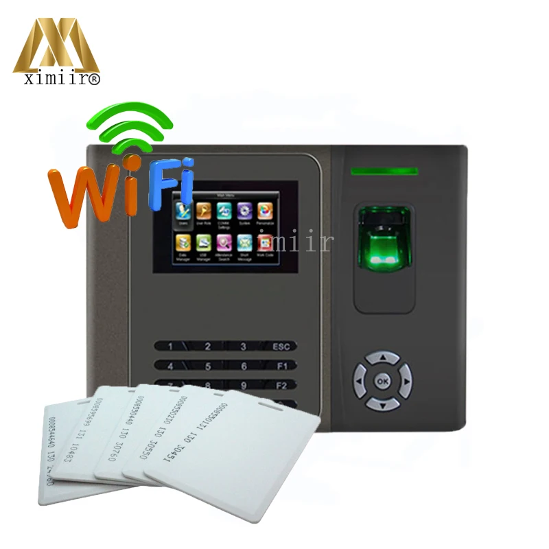 125 кГц RFID карта биометрический отпечаток пальца посещаемость времени XM200 с WiFi