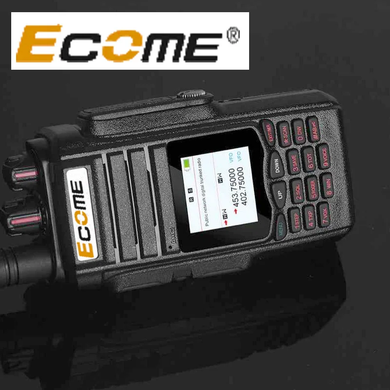 Рация WCDMA Ecome ET X7 3G аналоговая/WCDMA/GSM переключатель режима связи|walkie talkie radio|walkie