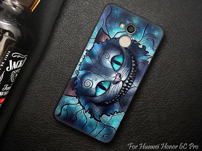 JURCHEN 5," Мягкий силиконовый чехол из ТПУ для Honor 6C Pro, чехол для huawei Honor 6C Pro, чехол с УФ-принтом на заднюю панель, чехол для Honor 6 C Pro