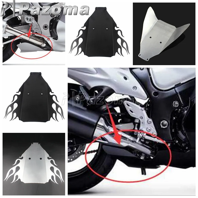 Крыло нижней части живота Pazoma для Suzuki GSXR 1300 GSX1300R Hayabusa алюминиевый сплав