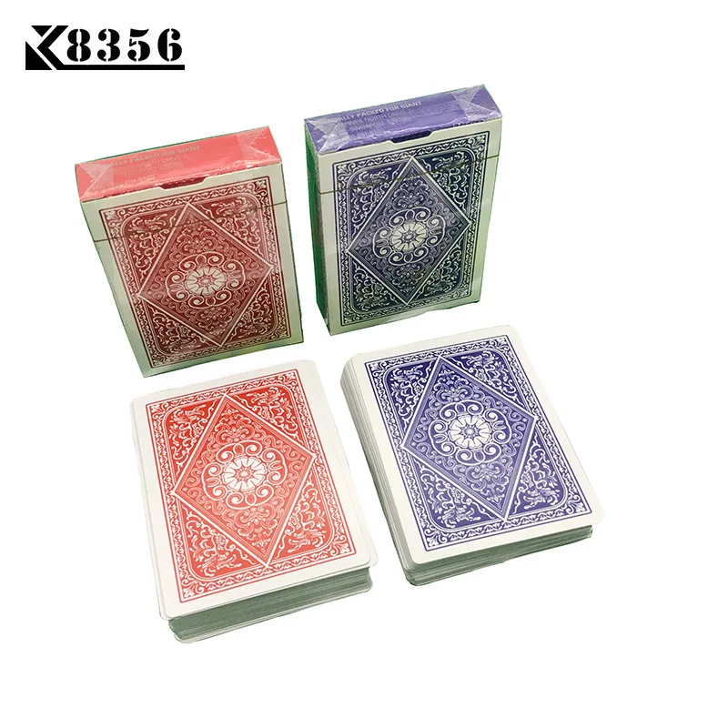 K8356 бумажные игральные карты игра 1 набор маленькие буквы Техасский Холдем