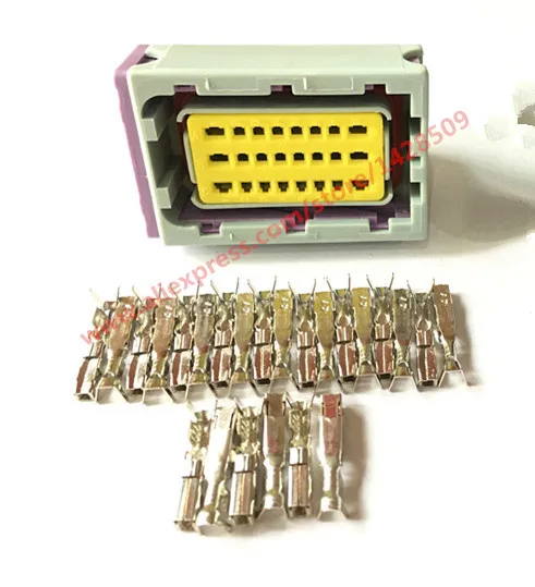 5 комплектов FCI ECU женский автоматический соединитель 24 ходовой корпус
