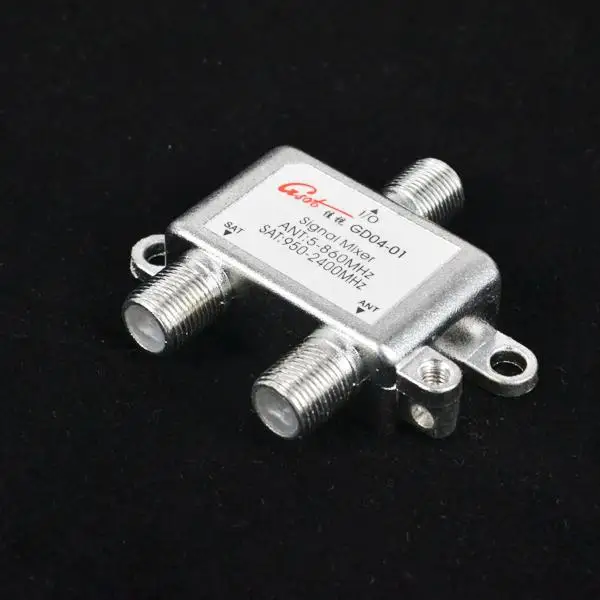 Новый практичный Порт ТВ сигнальный спутник Sat коаксиальный диплексор