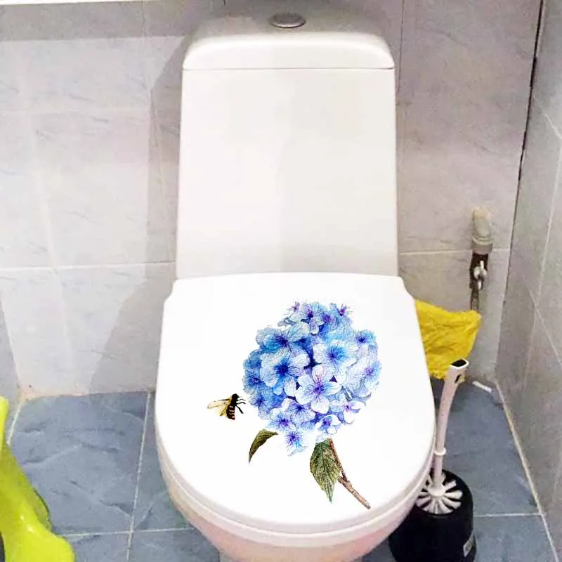 YOJA 19 1X23 см красивый домашний Декор настенный стикер Наклейки для унитаза