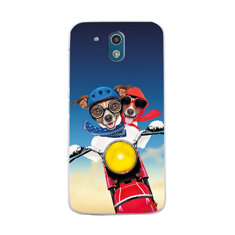 Женский красивый цветочный чехол для htc Desire 526 526G 526G+ 326 326G Dual Sim с цветными цветами - Цвет: Z38