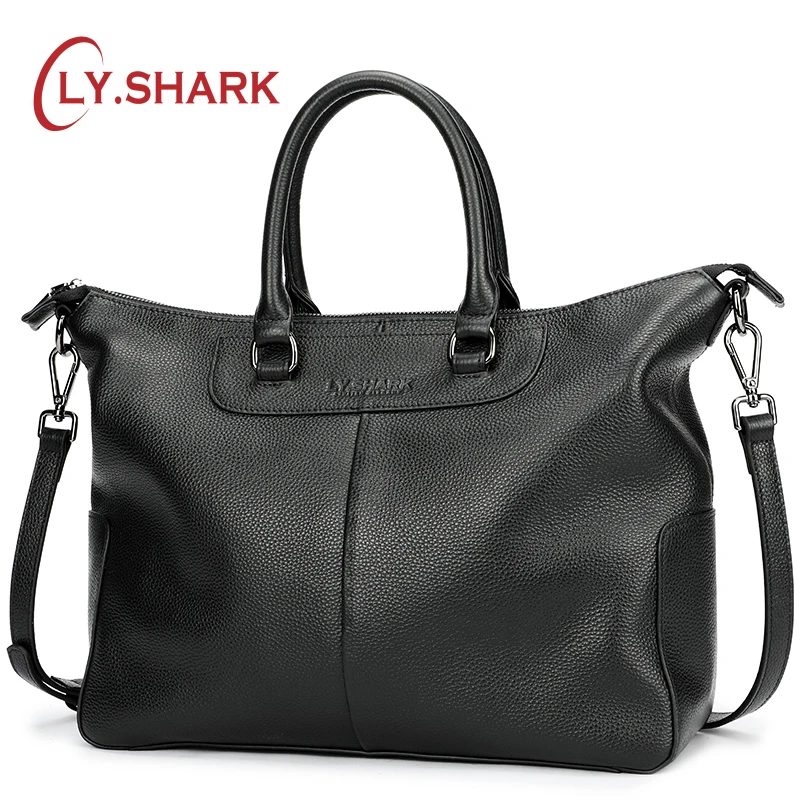 LY. SHARK сумка из натуральной кожи женская через плечо 2018 большая для женщин