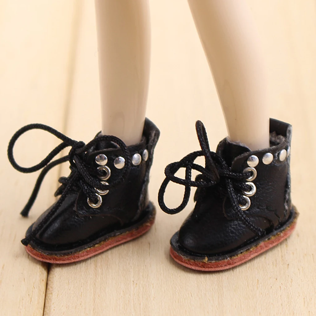 Пара милых кукольных ботинок из ПУ кожи размер обуви 12 дюймов кукла Blythe модная