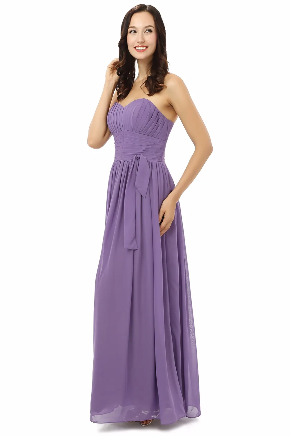 Forevergracedress фиолетовый цвет платье подружки невесты Новинка без рукавов длинное