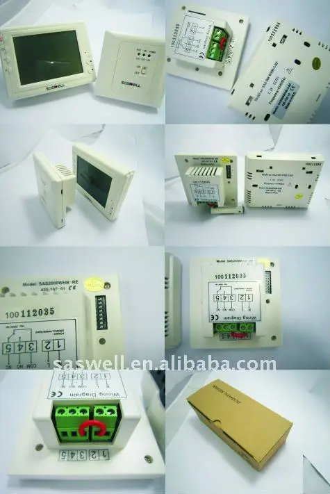 weekly programmable wireless thermostat for home heating | Обустройство дома