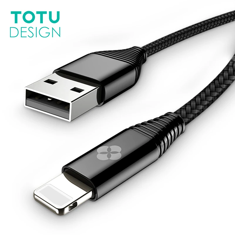 Для iPhone X Кабель TOTU Быстрая зарядка данных USB кабель для 8 7 6 6S Plus 5 5S SE iPad Air мини