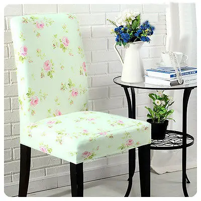 Эластичный чехол на стул из пасторального спандекса для свадьбы банкета декор