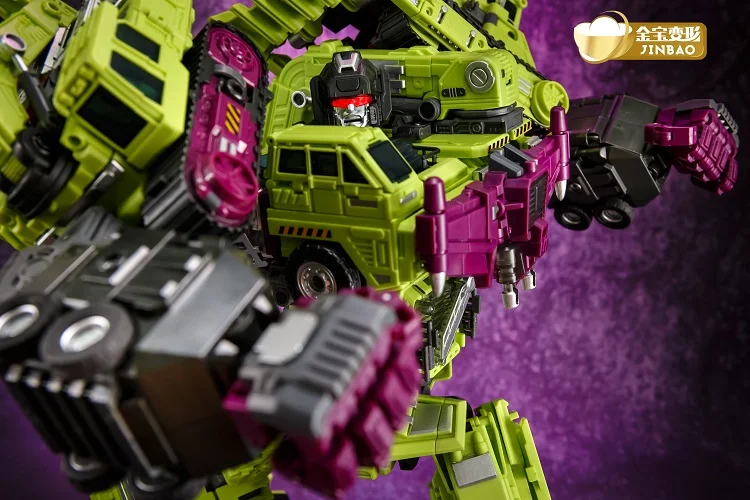 JinBao Devastator трансформация G1 GT негабаритных 6 в 1 Bonecrusher скребок Гравитация Mixmaster крюк ко фигурка Робот Игрушки