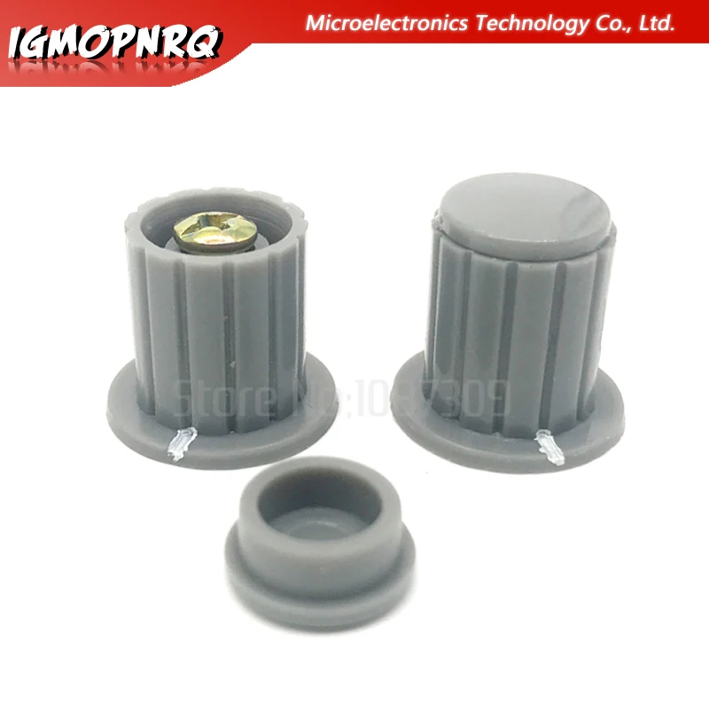 5pcs WXD3-13-2W black/grey knob button cap is suitable for high quality - turn around special potentiometer | Электронные
