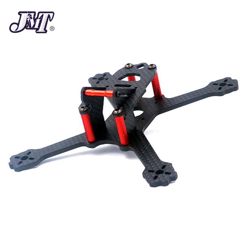 JMT SQX135 135 мм Колесная база Мини FPV рама комплект углеродного волокна CF стойка для DIY