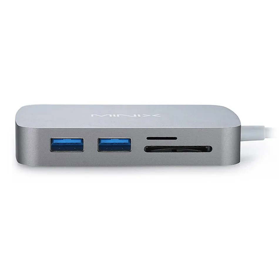 [В Наличии]! MINIX NEO Тип C MAdapter Выход VGA/Gigabit Ethernet/USB3.0 * 2/TF & SD Слот Для Карт Памяти