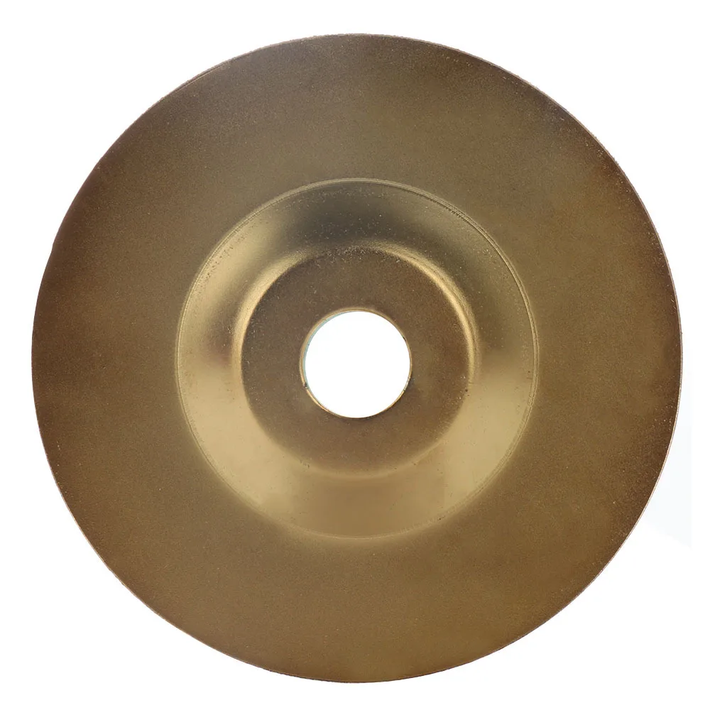 

Convenient 100mm*16mm Diamond Grinding Wheel Disc Golden Polishing Disc Tool