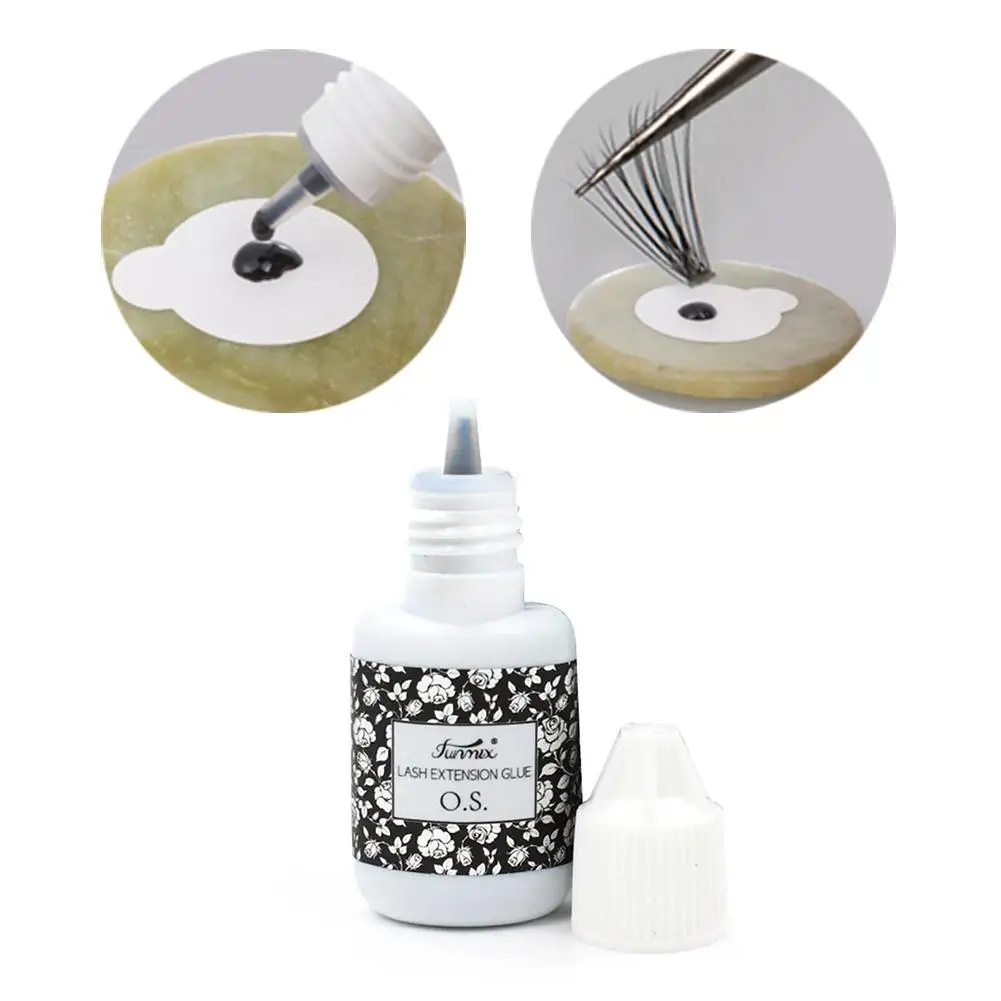 10 мл клей для наращивания ресниц с низким запахом 1 2 секунды быстросохнущий