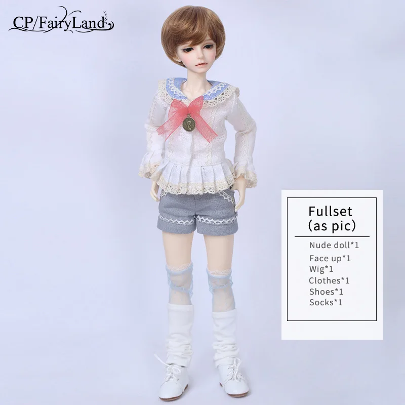 Fullset in NS as pic Волшебная страна Minifee Mika BJD кукла 1/4 модель Девушки Мальчики глаза высокое качество игрушки магазин смолы - Цвет: Fullset in NS as pic