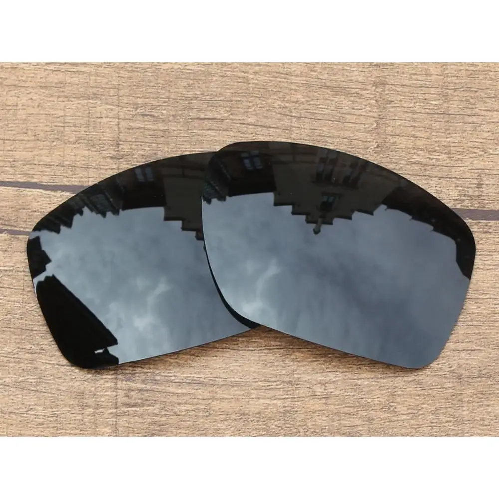 

Vonxyz Stealth Black Polarized Replacement Lenses for-Oakley Big Taco Frame