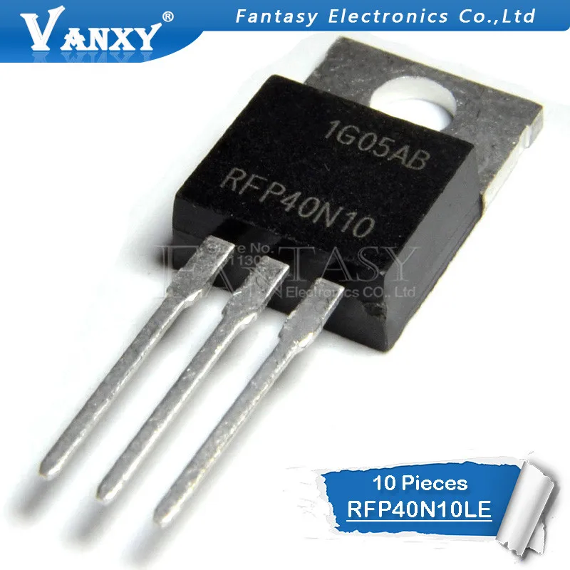 Оригинальный аутентичный RFP40N10 TO-220 RFP40N10LE TO220 40N10 10 шт. | Электронные компоненты и