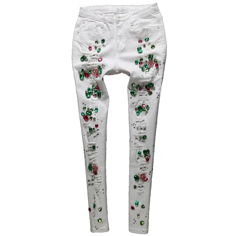 Женские рваные джинсы со средней посадкой|boyfriend jeans|boyfriend jeans fashionboyfriend for women |