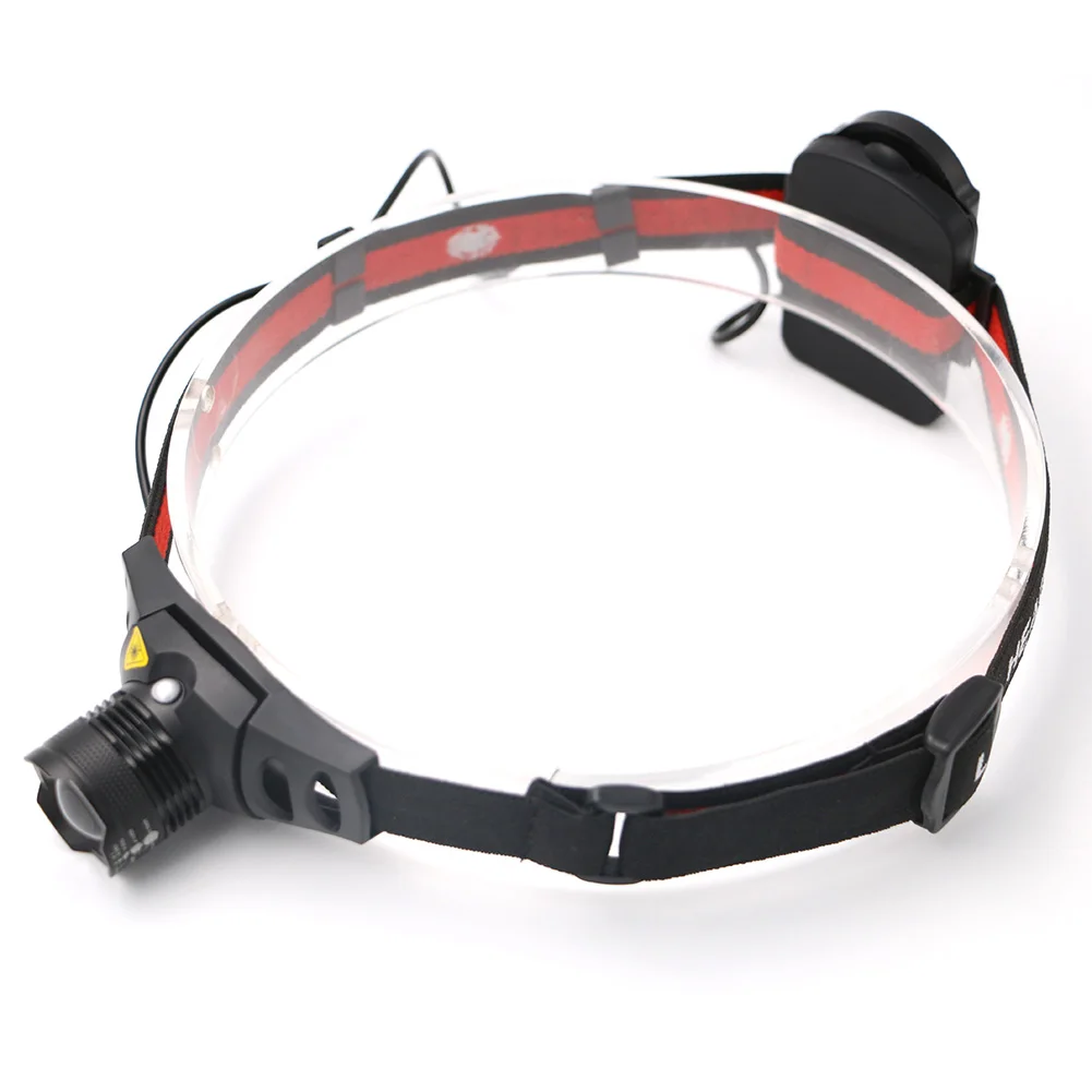 Фонарь налобный светодиодный водонепроницаемый 4 режима 2000 лм|headlight zoomable|headlamp