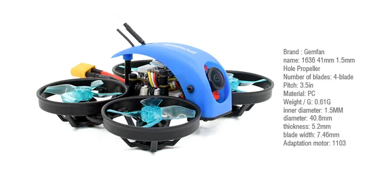1 шт. SPCMAKER Mini Whale FPV гоночный Радиоуправляемый Дрон ультра светильник маленький 78 мм 1080P HD карта Запись HD 2-S RunCam ROBIN камера парящая