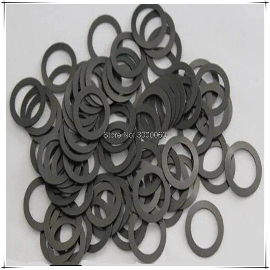 

3.5mm(ID)x6mm(OD)x1mm(Thickness) High Precision Customized Black Color Polyslider Graphite Nylon Flat Washer 1000pcs/lot