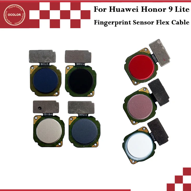 Сканер отпечатков пальцев ocolor для Huawei Honor 9 Lite гибкий кабель запасные части сканер