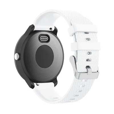 white 20 мм сменный спортивный ремешок для Garmin Vivoactive 3 силиконовый резиновый ремешок на запястье для Garmin Vivomove HR ремешок для часов - Цвет ремешка: white
