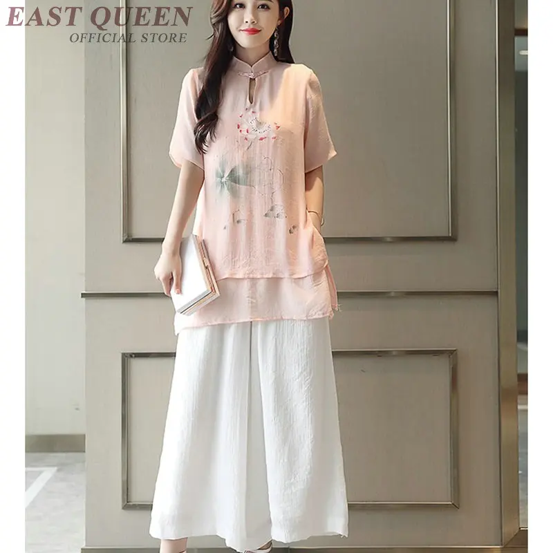 Традиционная китайская одежда для женщин 2019 вьетнамский халат винтажная Женская