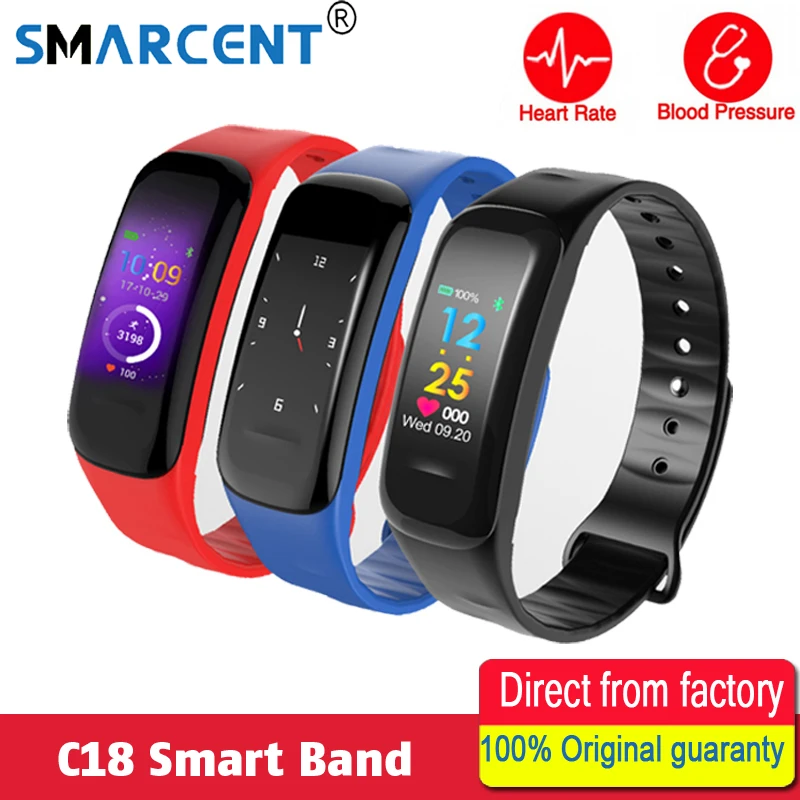 Новый C1S C1P умный Браслет фитнес-трекер монитор сердечного ритма IP67