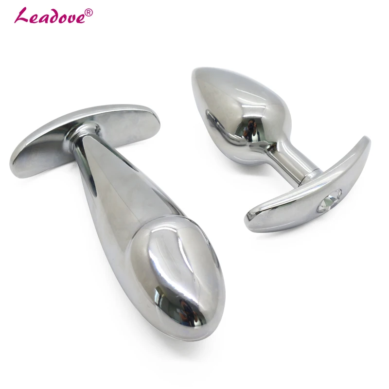 2 Types Sliver Aluminium Alloy Jewelry Anal Butt Plug Basics Beads Metal 4 Color Stones Sex Toys for Couples GS-XN0189 | Красота и