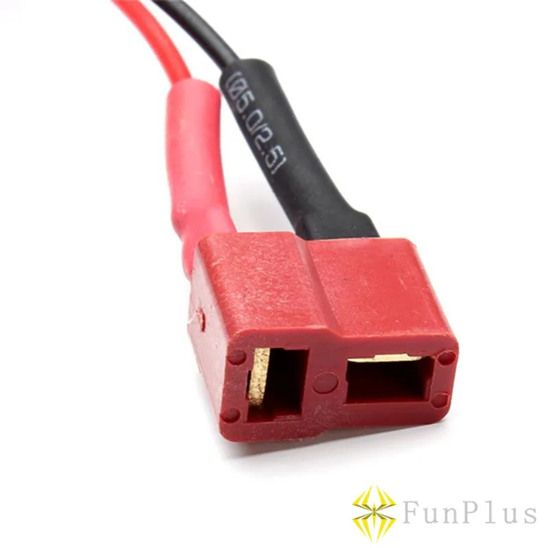 T образный штекер для JST мягкий силиконовый провод соединительный кабель