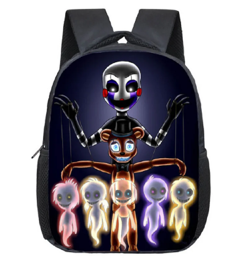 12 Inch Five Nights At Freddys Children School Bags Backpack Kids Kindergarten Bag Freddy Bear Toddler bag