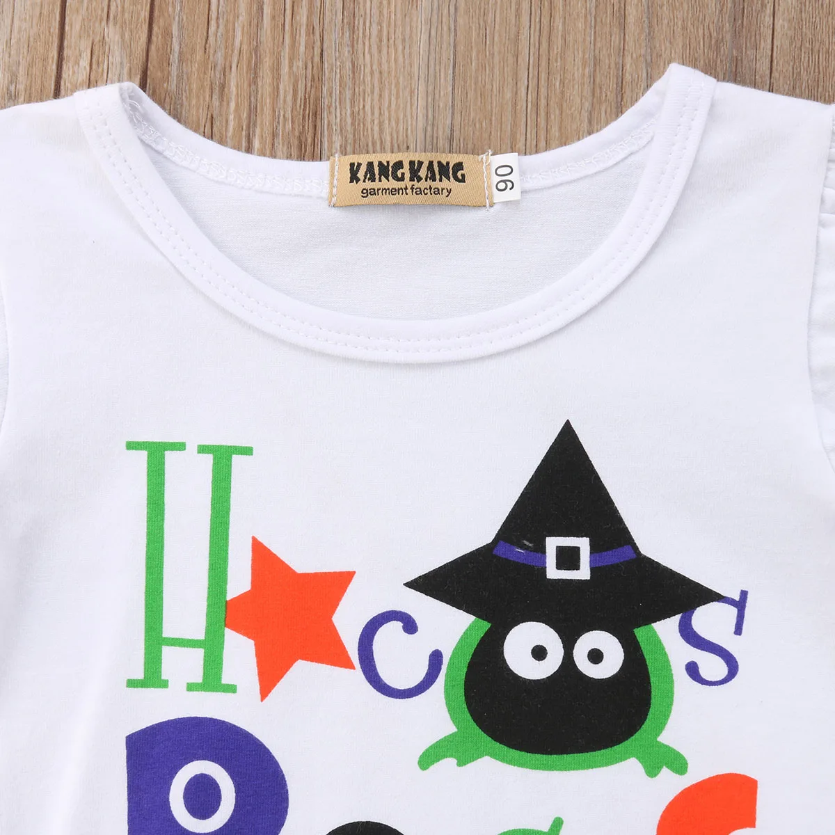 Новинка 2018 одежда на Хэллоуин для маленьких мальчиков футболка с изображением