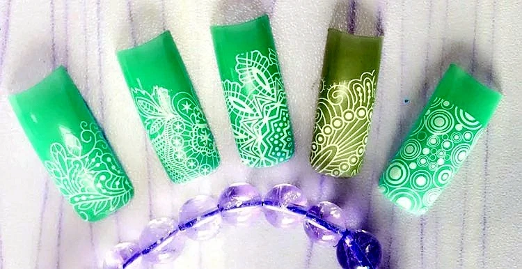 12 листов красота полный водный перевод наклейки для дизайна ногтей украшения