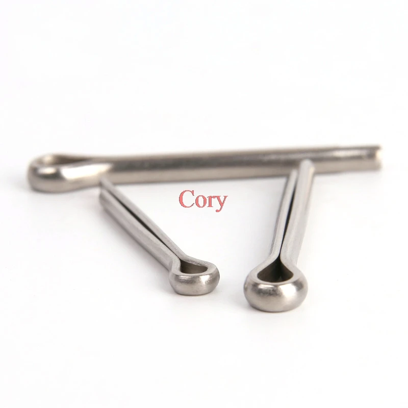 

50pcs M1/M2 Diameter 8/10/12/16/20/25 Lengyh 304 Stainless steel U Shaped Open elastic pins Hairpin Cotter pin CZYC