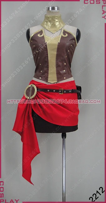 pyrrha Nikos Customized Cosplay Costume with gloves and shoe covers 11 |