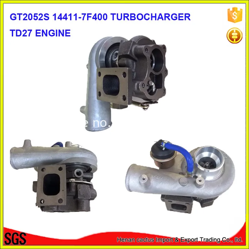 Турбина TB25 supercharger 452162 5001S 0001 14411 7F400 TD27TI турбокомпрессор турбо ffor