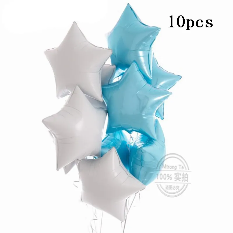 10pcs 18 шт./лот 12 дюймов латексные шары воздушные шары с конфетти надувные гелиевые шары для дня рождения свадьбы украшения для детских игрушек - Цвет: 10pcs