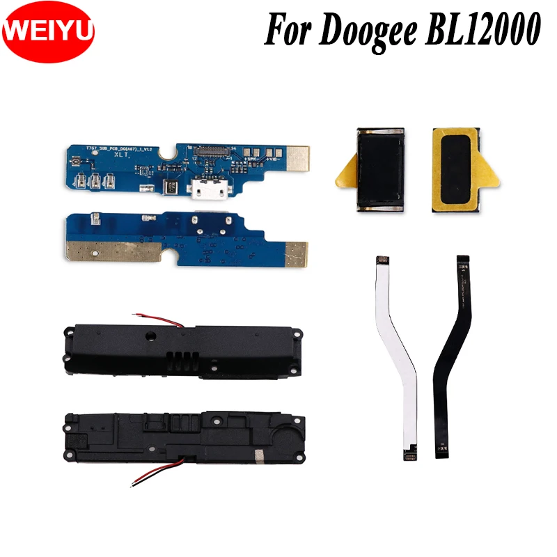 WEIYU Для Doogee BL12000 основной FPC гибкий кабель USB плата запасные части для громкий