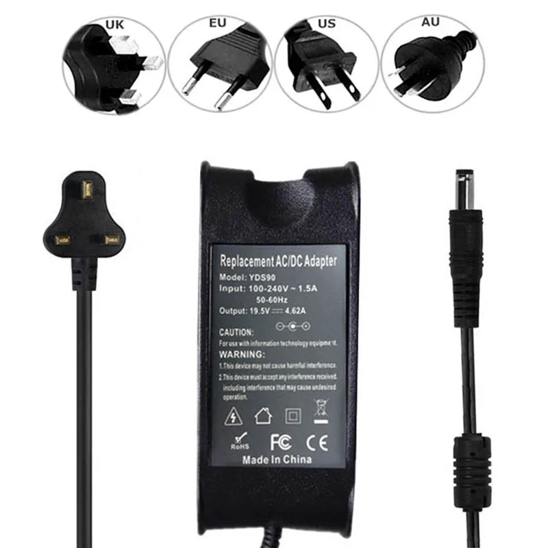 AC Мощность адаптер подзарядка для Dell Inspiron 17R 5720 5721 7520 7720 ноутбука 90 W|Адаптеры