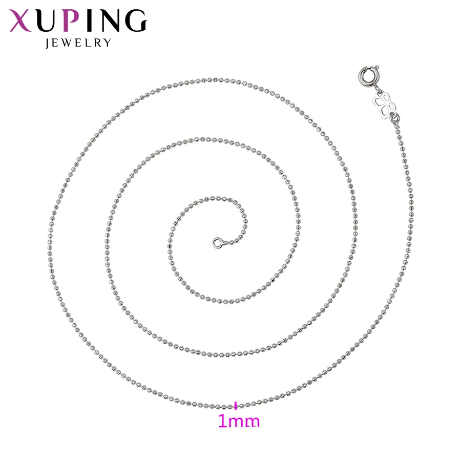 Модное Ожерелье Xuping из экологичной меди Элегантные украшения для женщин и мужчин