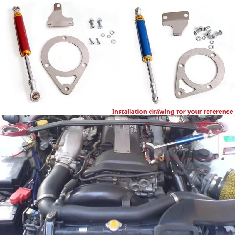 Комплект демпфера двигателя для NISSAN 200SX S13 180SX 240SX SILVIA SR20 SR20DET (ход 305 мм 325 мм) TK CA0188