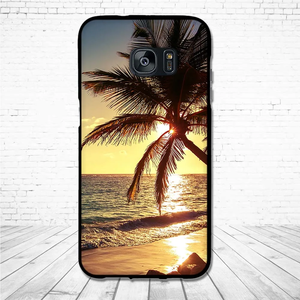 Чехол для Samsung Galaxy S7 Edge G935 мягкий силиконовый чехол S 7 с рельефным принтом чехлы