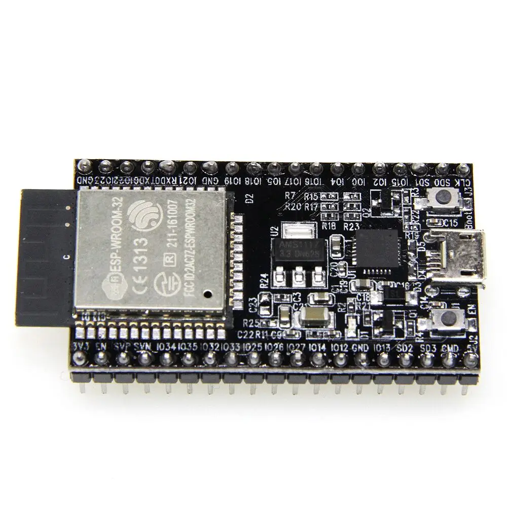 ESP32 макетная плата WiFi + Bluetooth ультра-низкое энергопотребление двухъядерный ESP-32S